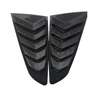 Mustang Lamborghini style side window louvers